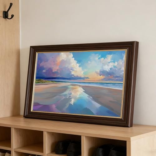 Art de plage d'été pour illuminer un salon sombre facilement