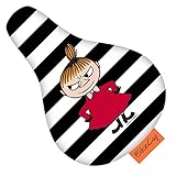 WESTCRAFT BikeCap Kids - Kinder Fahrradsitz-Bezug Sattelüberzug Regenschutz Fahrradsattel-Bezug Sattelbezüge mit Motiven/Mustern (Moomin Little Me), Kindersattel Größe 25 x 17cm