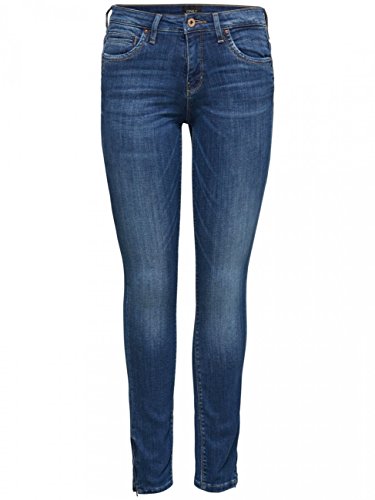 ONLY Damen Onlkendell Reg Ank Jns Cre178067 Noos Skinny Jeans, Medium Blue...
