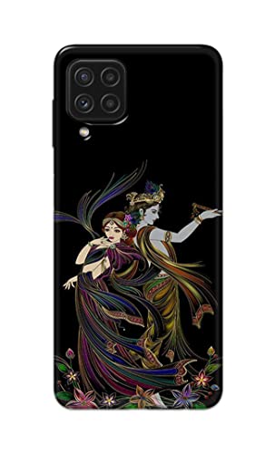 Image of Lord Radha and Krishna Hard Back Case Cover for Samsung Galaxy A22 4G Back Cover -(J5) VNS2223