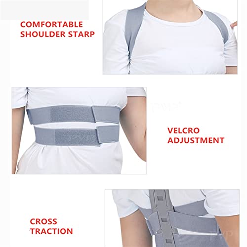 Correcteur de dos réglable avec ceinture de soutien bleu pour enfant