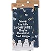 Primitives by kathy friends are like snowflakes theyre beautiful and unique decorative kitchen towel  urban country home decor