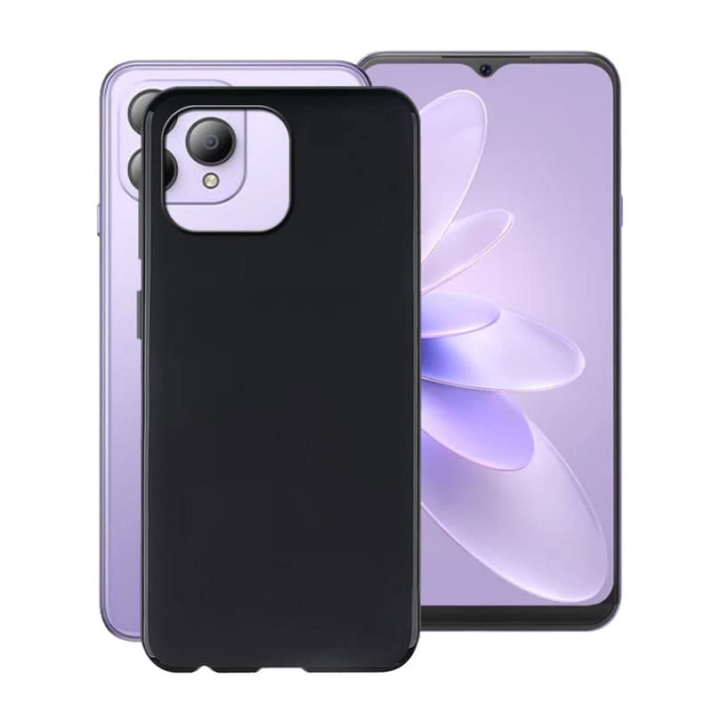 WXPPJ Custodia per Cubot P80 Cover, Nero AntiGraffio