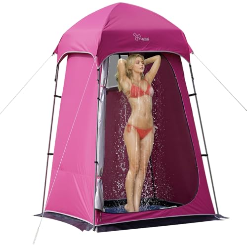 Vidalido Outdoor Camping Shower Tent Easy Setup Changing Room Portable