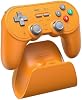 Control 8BitDo Pro 3 Bluetooth para Switch/Switch2, Windows, Apple, SteamOS, Android, Joysticks TMR, Botones ABXY intercambiables, Botones traseros Pro programables, Base de carga, Gatillos de efecto Hall - Naranja 4