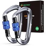 BROTREE – Brotree Karabiner mit 1200kg Belastbarkeit Schwerlast 12KN K