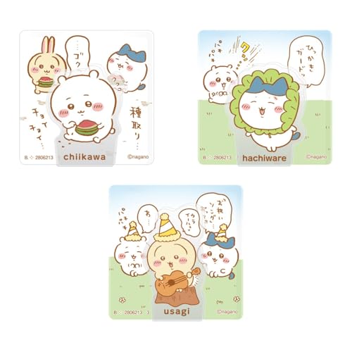 ちいかわアクリルシーンクリップビスケット 10個入りBOX (食玩)
