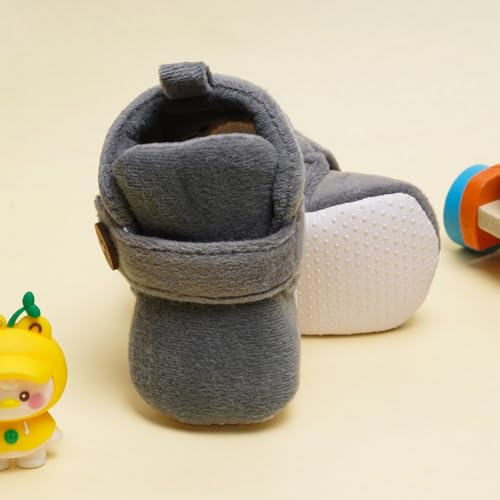 Image of Neska Moda Baby Boys & Baby Girls 6 to 12 Months Velvet Booties