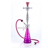Aladin Shisha Origins New York 87 cm Wasserpfeife 1-Schlauch - lila-pink