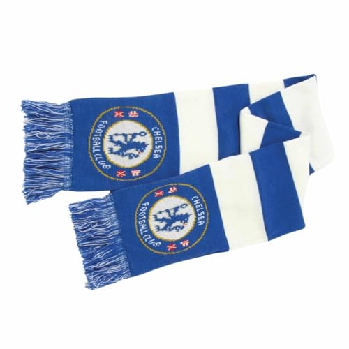 FC Chelsea 0717 Bufanda, Unisex Adulto, Multicolor, Talla Única