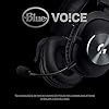 logitech g pro x casque gaming over ear avec micro blue vo!ce, dts headphone:x 7.1, transducteurs pro g 50mm, son surround 7.1 pour gaming esport, pc/ps/xbox/nintendo switch noir