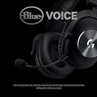 Logitech G PRO X Casque Gaming Over-Ear avec Micro BLUE VO!CE, DTS Headphone:X 7.1, Transducteurs PRO-G 50mm, Son… - Les Beatles, Paul McCartney, John Lennon, RIngo Starr, George Harrison Logitech G PRO X Casque Gaming Over-Ear avec Micro BLUE VO!CE, DTS Headphone:X 7.1, Transducteurs PRO-G 50mm, Son… – Image 2