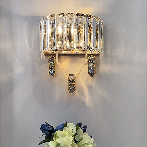 Aplique de pared decorativo for lámpara de cristal moderna JCAKES dormitorio sala de estar 6