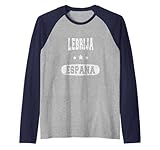 Lebrija vintage, España Camiseta Manga Raglan