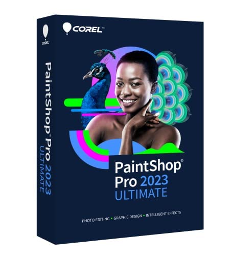 Corel Paintshop Pro 2023 Ultimate Logiciel de retouche de photos et de conception graphique | PC Key Card