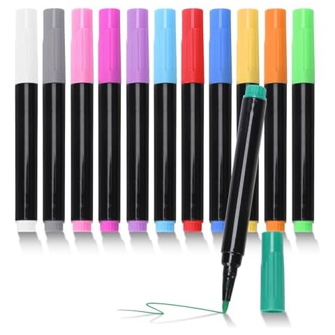 DODHEG Chalk Marker, Liquid Chalk Markers, Drawing Chalk, for Chalkboard, Window, label Etc 12 color Cover
