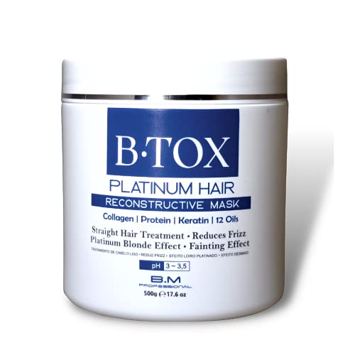 MASCARILLA CAPILAR RECONSTRUCTORA PLATINUM HAIR 500ML Cover
