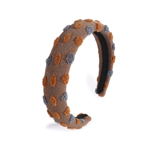 Hair bands compression bundles high skull top headbands premium feeling headwear wide edge hairpin(Black) image 4