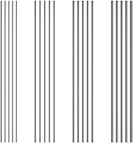 10 PCS 30CM Stainless Steel Solid Round Rods (diameter: 1.5mm)