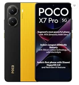 POCO X7 Pro 5G, Yellow (8GB, 256GB)