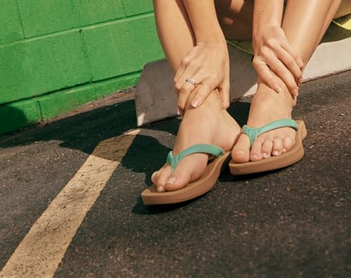 Image of Sanuk Womens Cosmic Shores | Water Resistant Flip Flops for Women | EVA Footbed With Arch Support | Women's Beach Sandals