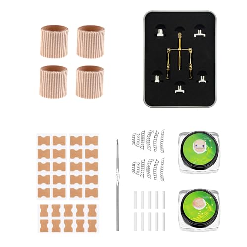 Unghie Incarnite Piedi Kit, Set per la Cura del Piede per Unghia Incarnita, Set per Correzione Unghia dei Piedi, Strumenti Trattamento per la Cura dellUnghia Donne e Uomini