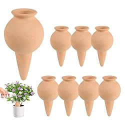 🌱【Hochwertiges Material】Der Bewässerungskegel wird aus hochwertigem rotem Tonerde-Rohmaterial gefertigt und durch mehrere aufwändige Verarbeitungsschritte gebrannt. Die mikroporöse Struktur des Tonmaterials gewährleistet hervorragende Entwässerung, L...