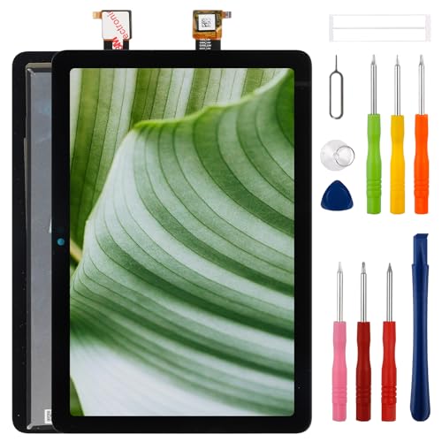 SWARK New LCD Display Replacement for HD 8 /HD 8 Plus Tablet 12th Gen Released in 2022/2024 R2SP8T R24SB8 Touch Screen Digitizer Assembly Replacement with Upgraded Repair Tools Kit-Black