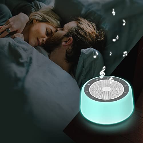 Hatch Rest Go | Machine à Bruit Blanc Portable Pour Bébé | Veilleuse & Boîte à Musique Bébé | 10 Sons Apaisants | Bruit Blanc | Aide Au Sommeil | Voyage