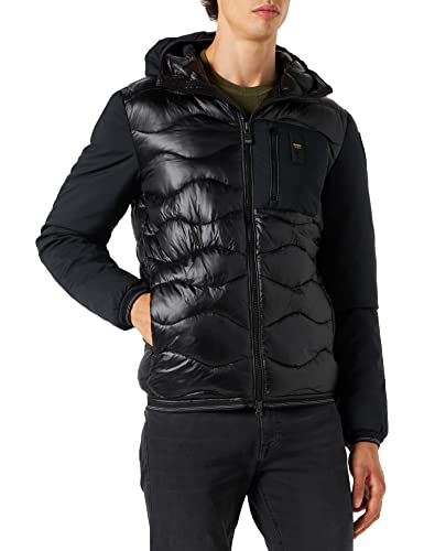 Blauer Giubbini Corti Imbotttito Piuma/Ovatta Giacchetto Imbottito Uomo M 999 Nero