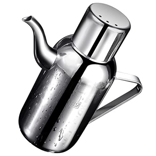 Bouteille distributeur huile inoxydable de table chic et durable