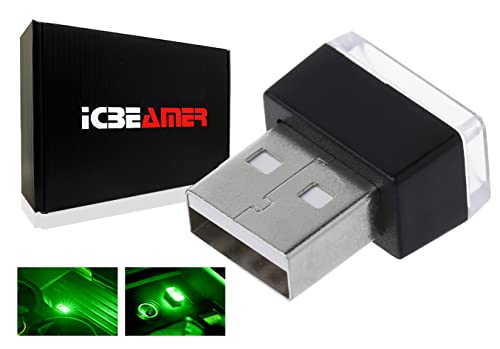 ICBEAMER jo[T USB C^[tF[X vOC ~j`A iCgCg LED ԓƃgN̎͂͋̕CAF:O[