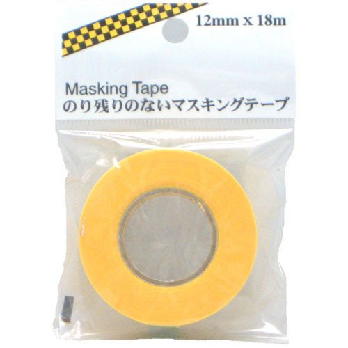 Amazon.co.jp: HCP のり残りのないマスキングテープ 12mm×18m : 産業