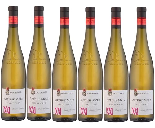 Pinot Gris Arthur Metz vin d'Alsace idéal pour vos repas de fête
