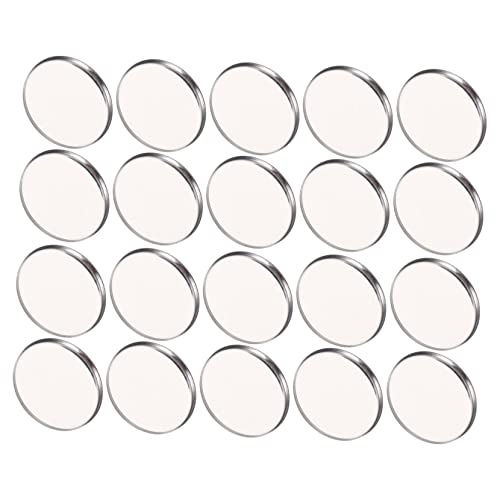 NULYLU Eyeshadow Plates 20pcs Storage Plate for Cosmetics Compact Lightweight Design