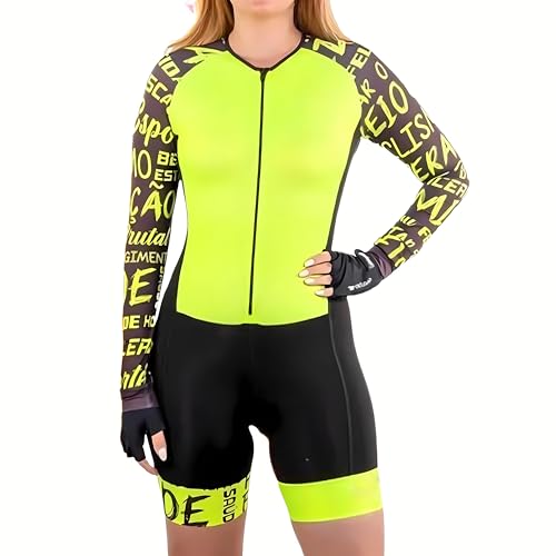 Combinaison de cyclisme une pièce à manches longues pour femme : tenue de vélo 18 styles
