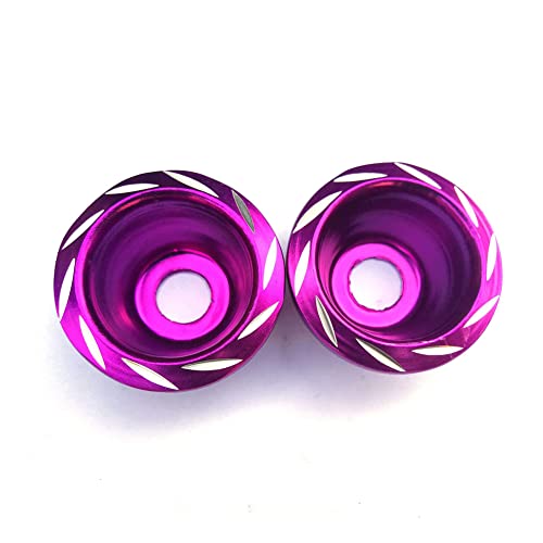 Ihreesy Motorcycle Front Fork Frame Sliders,Universal Motorbike Falling Protection Aluminum Alloy Motorbike Fork Frame Sliders Wheel Crash Protector Replacement,Purple #TOP2