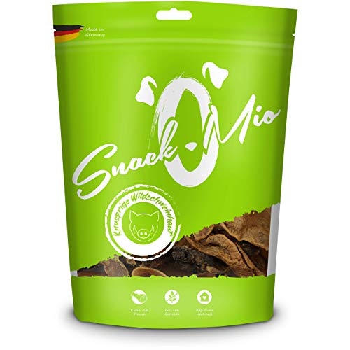 SnackOMio Peau de Sanglier Croustillante Mâcher Premium pour Chien 250 g Cover
