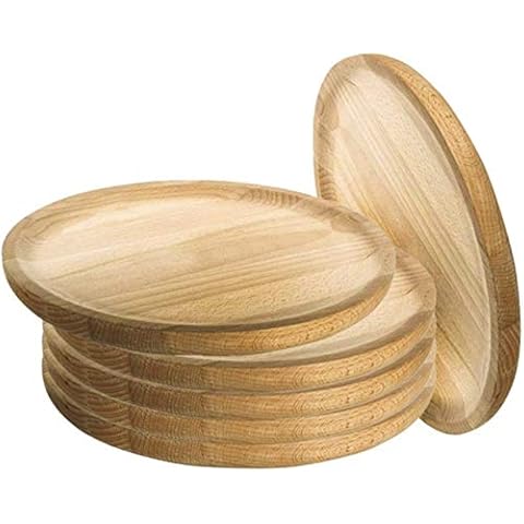 MGE - Holzteller Rund - Holzplatte Cover