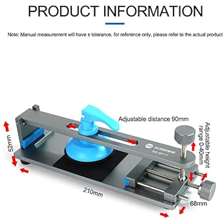 Universal Mobilephone LCD Screen Separator Heat-Free Screen Separation Tool Mobilephone Screen Separation Fixture s Tool