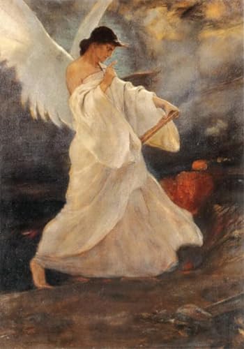 Cuadro la Gloria di Psara de Nikolaos Gyzis lienzo decorativo 60x90cm