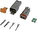MSD 8183 2-Pin 16 Gauge Deutsch Connector
