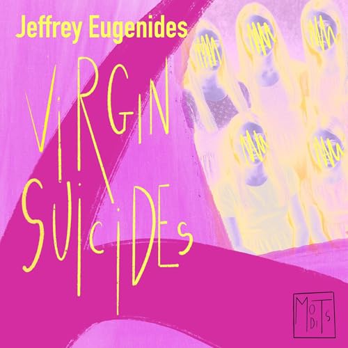 Diseño de la portada del título Virgin Suicides