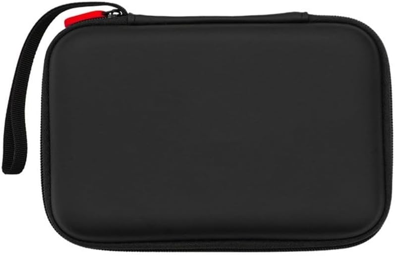EVA Hard Carrying Case for Anbernic RG-DS Retro Handheld Game Console – Travel-Ready, Drop-Resistant, Compact with Dedicated Compartments for Console & Accessories(Black)
