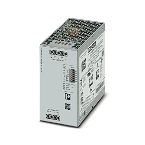 QUINT4-PS/3AC/24DC/20 Phoenix Contact alimentation rail DIN 24V 20A triphasé
