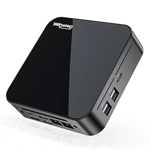 DreamQuest Mini PC Win-11 Pro, Intel N95(Up to 3.4Ghz) 32GB DDR4 RAM 1TB M.2 SSD, Mini Desktop Computer with WiFi 6&BT5.3, 4K@60Hz, Type-C (10GB/s) x 2, Dual Lan, USB3.2x4, Micro PC for Office Home