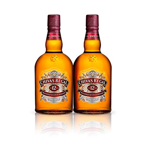 Kit Whisky Chivas Regal 12 Anos 1L - 2 Unidades