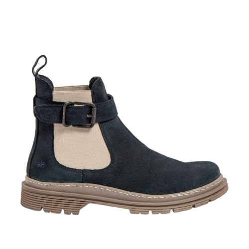 Art 1892 Birmingham Bottes pour Femme, Bleu Marine/Taupe, 39 EU, Bleu Marine/Taupe, 39 EU