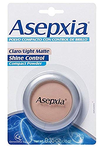 ASEPXIA Shine Control Compact Powder Makeup Lightweight Breathable Light, 0.35 oz