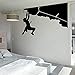 pegatina de pared pegatina de pared 3d Calcomanía de escalada en roca Escaladores Calcomanía con nombre de pósters Parede Decor Mural Pegatina de escalada para niños dormitorio sala de estar